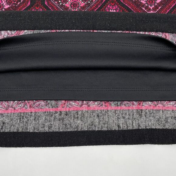 Dressbarn Sz 10 Camryn Dress Pink Damask Paisley Classic Signature Half Sleeve - Picture 10 of 12